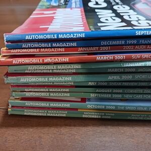 Collectible Automobile Magazine 1999 2000-2001 Lot